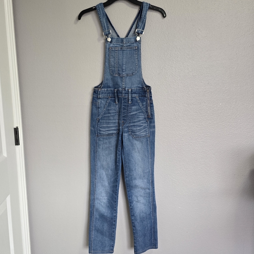 Madewell  Blue Skinny  Denim Overalls/ XXS